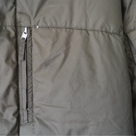 orage down jacket Green WorM Hoody Men’s Size XL - Picture 4 of 11